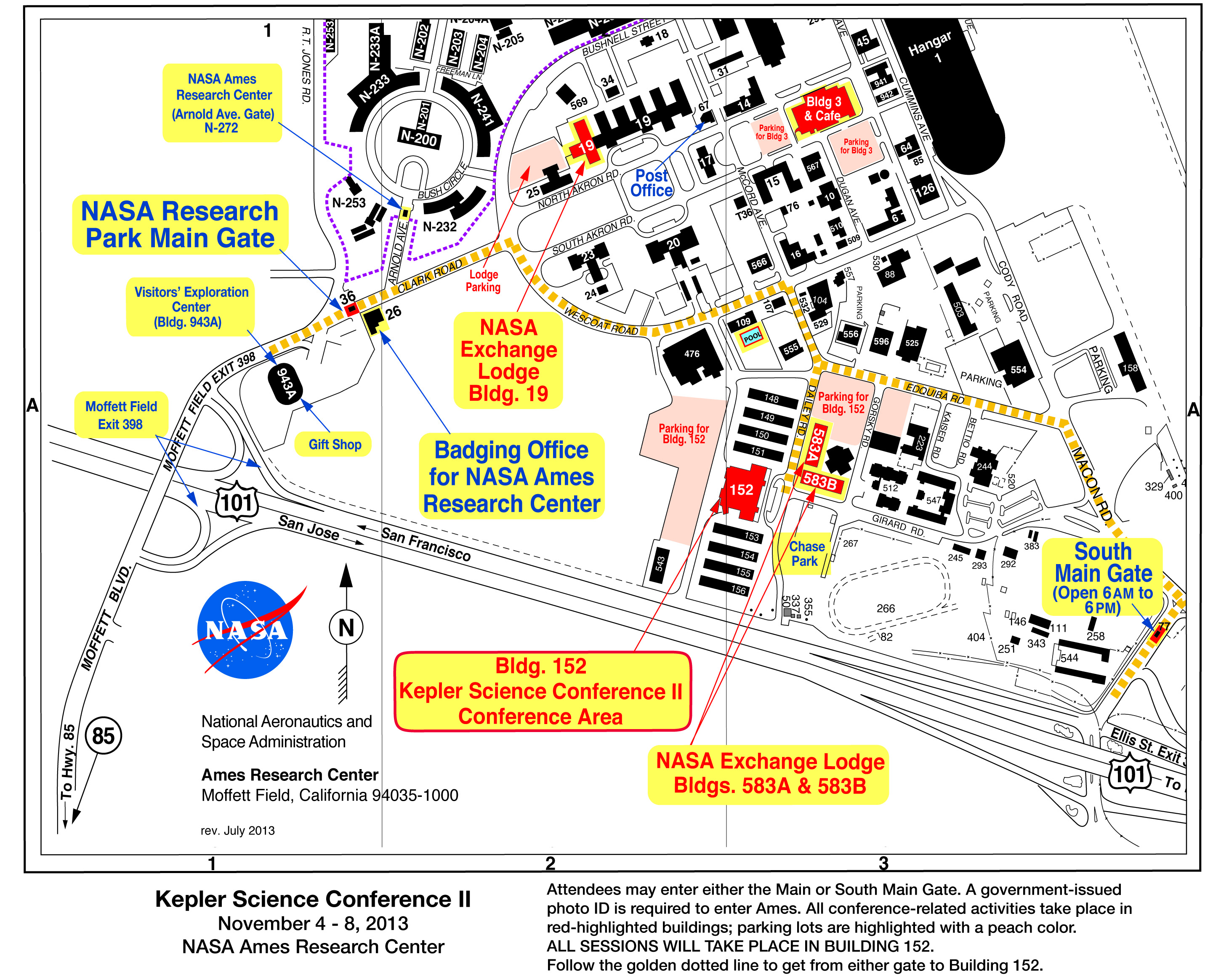 nasa building map